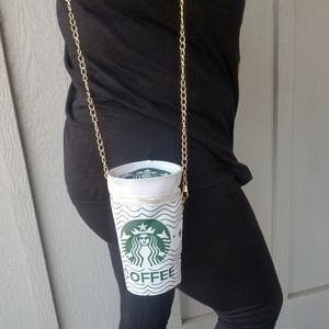 New Coffee Drink Cup Purse Bag Crossbody